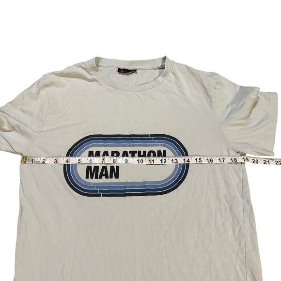 Ron Dorff Marathon Man Graphic‎ Tee Men's Medium Lightweight Casual - Picture 8 of 9